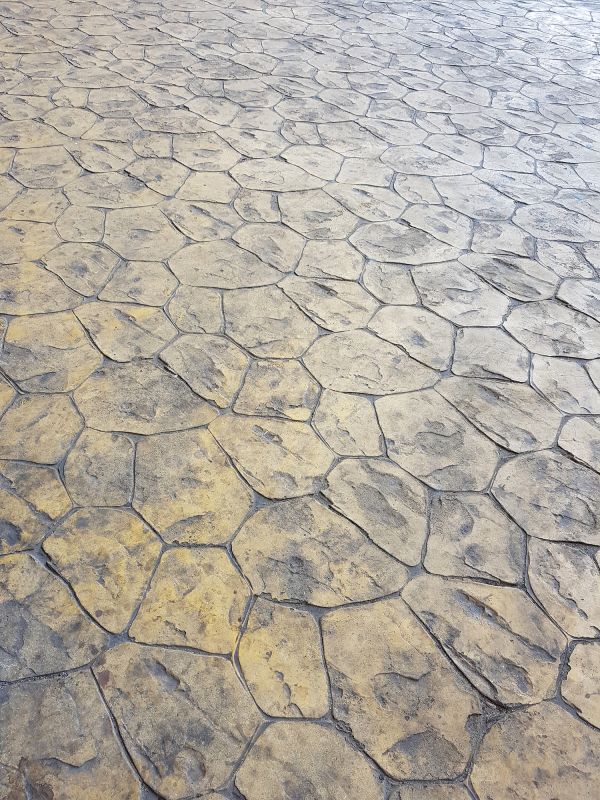 Textured Patio Surface