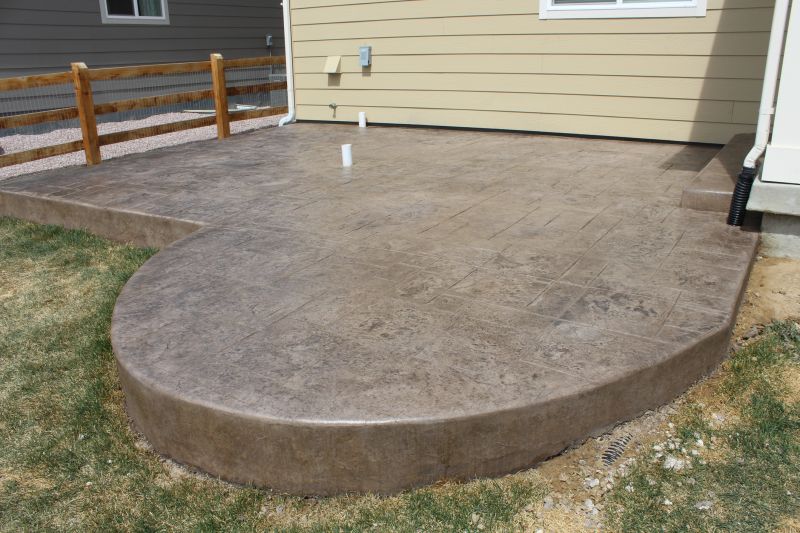 Colored Stamped Concrete Service