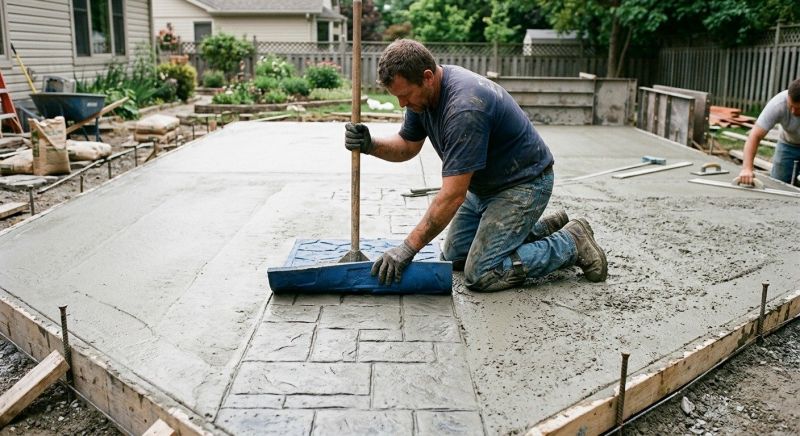 Concrete Slab Finishing in Frisco, TX