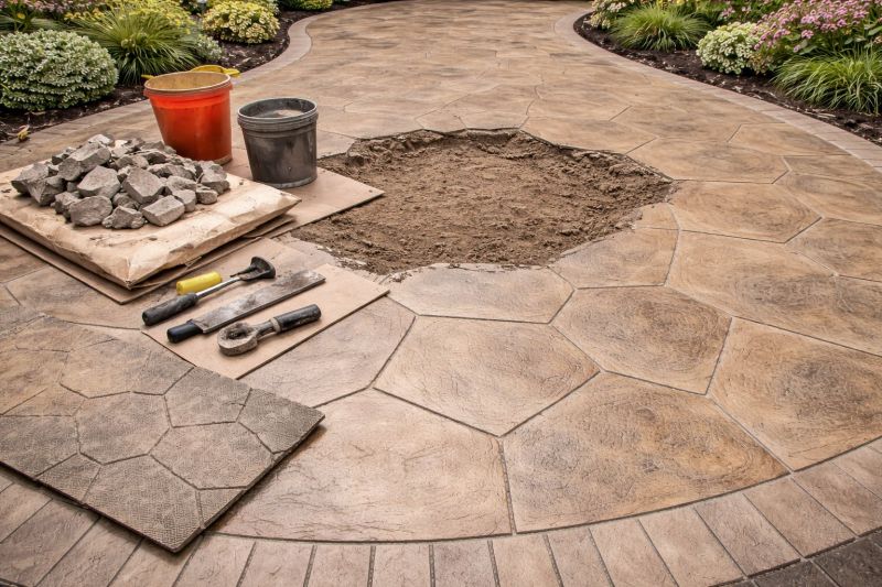 Decorative Concrete Repair in Buford, GA