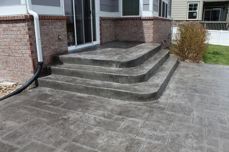 Stamped Concrete Patio Installation in Fort Worth, TX