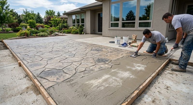 Stamped Concrete Resurfacing in Corpus Christi, TX